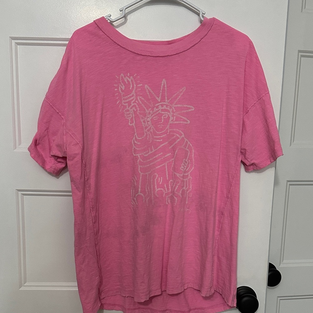 Aerie Pink Short Sleeve Tee